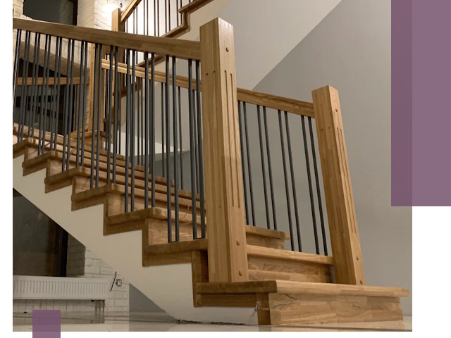 Реставрация деревянных и металлических лестниц в Гудермесе