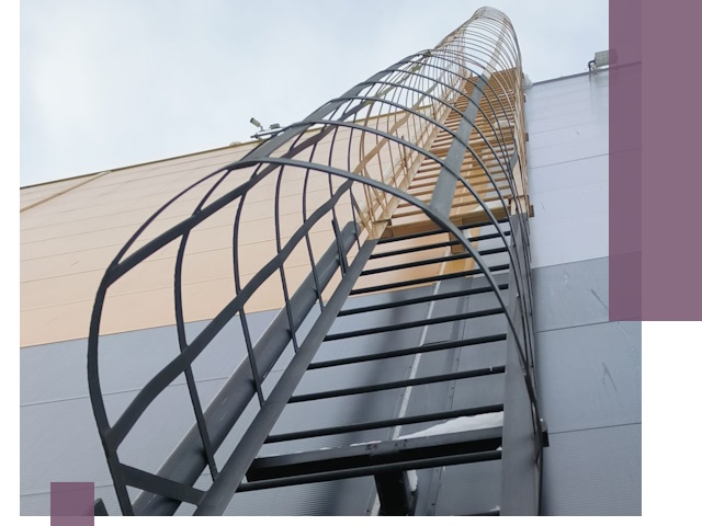 Изготовление и монтаж пожарных лестниц в Гудермесе профессионально