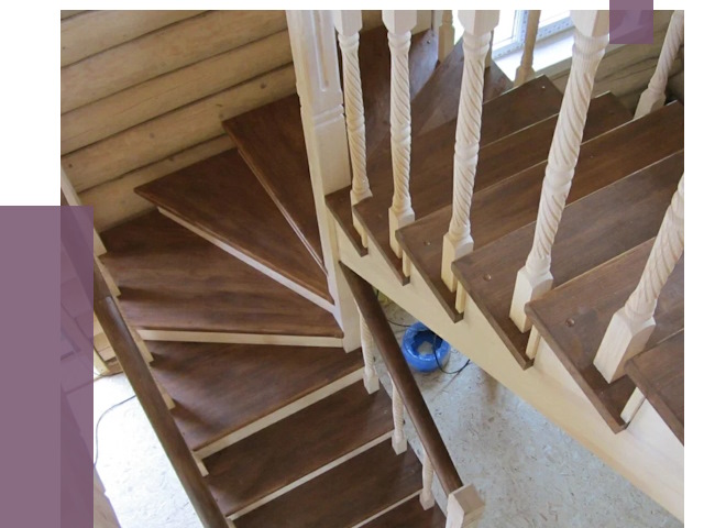 Реставрация деревянных лестниц в Гудермесе от 4304 руб.