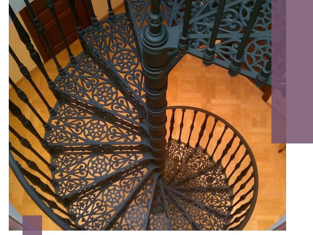 Винтовые лестницы под ключ в Гудермесе: производство и монтаж