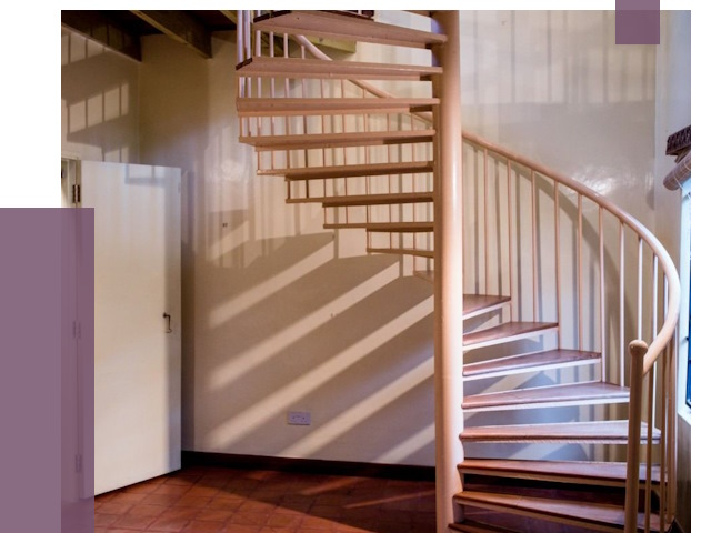 Изготовление винтовых лестниц на заказ в Гудермесе от 76340 руб. | ПРОЛЁТ-Гдр