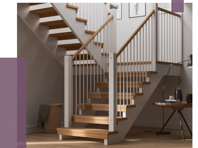 Маршевые лестницы в Гудермесе от 38170 руб. — монтаж | ПРОЛЁТ-Гдр