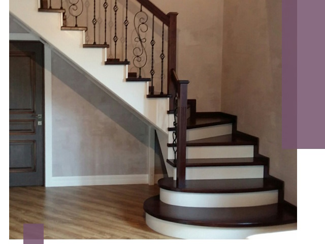 Изготовление Г-образных лестниц под ключ в Гудермесе