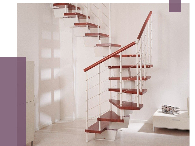 Изготовление лестниц на больцах в Гудермесе от 9735 руб. | ПРОЛЁТ-Гдр