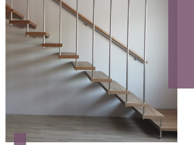 Демонтаж лестниц на больцах в Гудермесе быстро и аккуратно