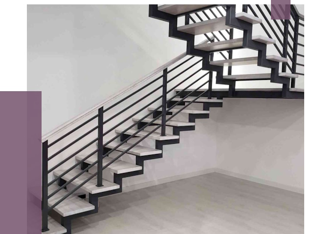 Лестницы на металлокаркасе под ключ в Гудермесе от 12809 руб. | ПРОЛЁТ-Гдр