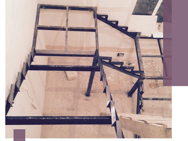 Монтаж лестниц на металлокаркасе в Гудермесе быстро и качественно