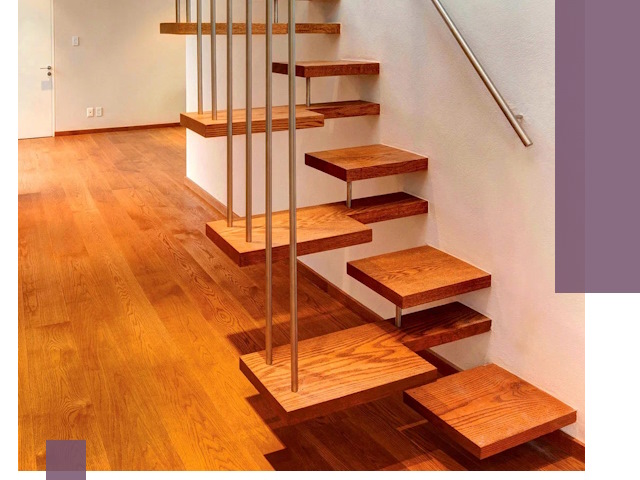 Лестницы «гусиный шаг» на заказ в Гудермесе для узких пространств