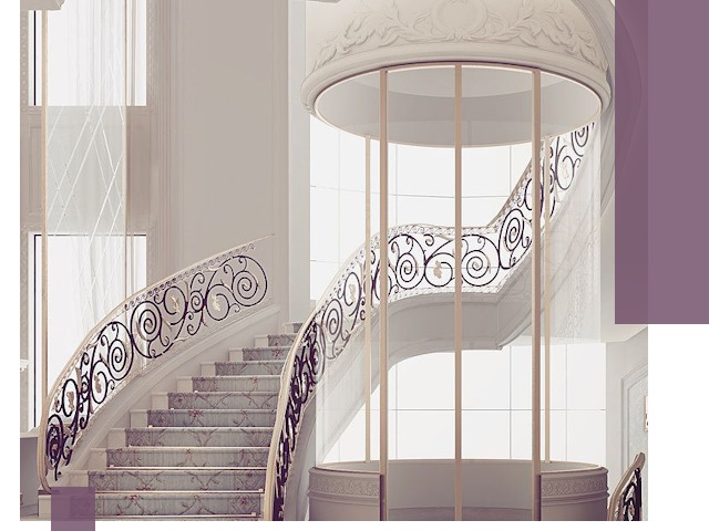 Элитные лестницы на заказ высокого класса в Гудермесе