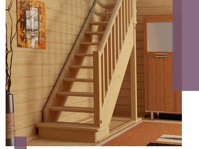 Лестницы эконом класса под ключ в Гудермесе — недорого и быстро