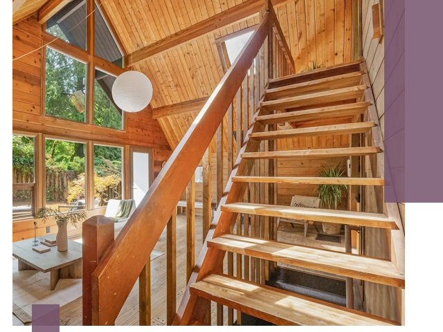 Лестницы для дачи под ключ в Гудермесе — изготовление и монтаж