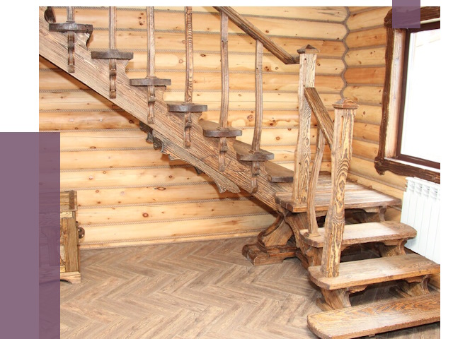 Лестницы в баню в Гудермесе от 19162 руб. — изготовление | ПРОЛЁТ-Гдр