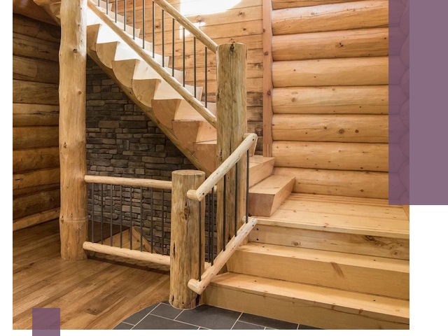 Лестницы в баню под заказ и профессиональный монтаж в Гудермесе