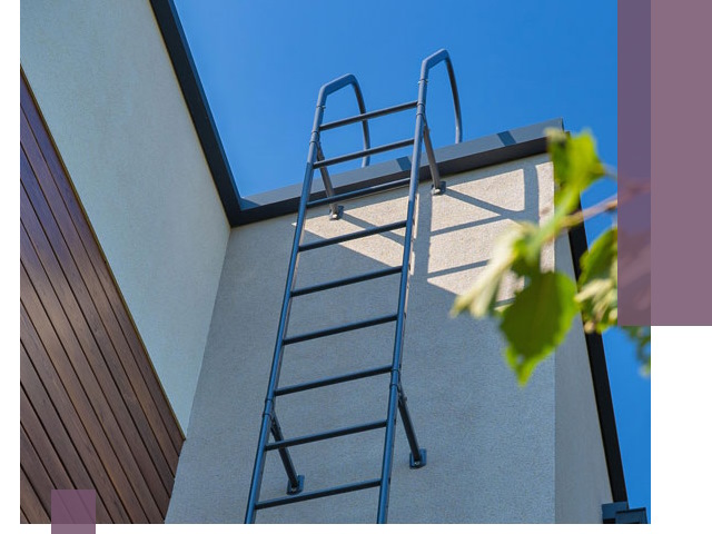Лестницы на крышу в Гудермесе — изготовление, монтаж, демонтаж