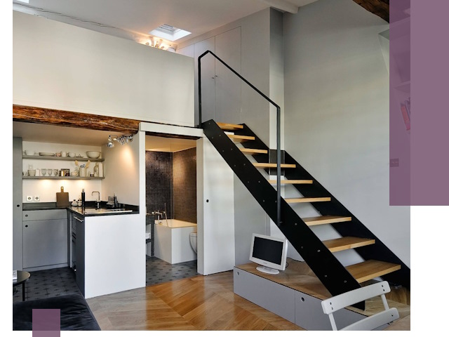 Лестницы на антресоль под ключ в Гудермесе — изготовление и монтаж