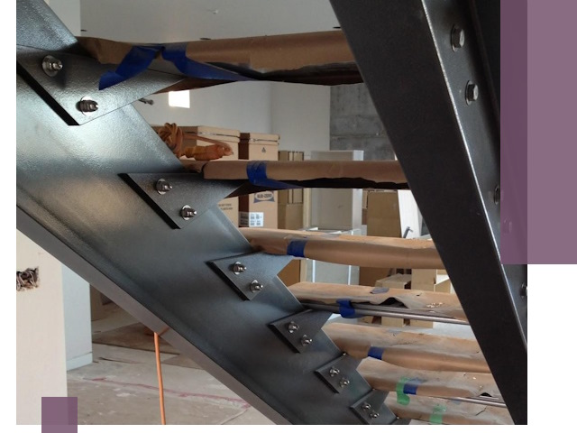 Усиление лестничных конструкций и усиление опор в Гудермесе