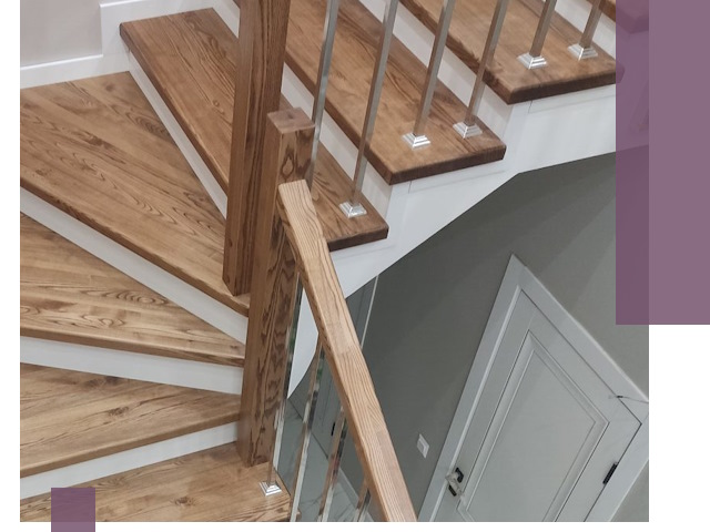 Обшивка металлических лестниц под ключ в Гудермесе