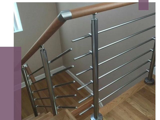 Изготовление перил в Гудермесе от 4611 руб. — перила на заказ | ПРОЛЁТ-Гдр