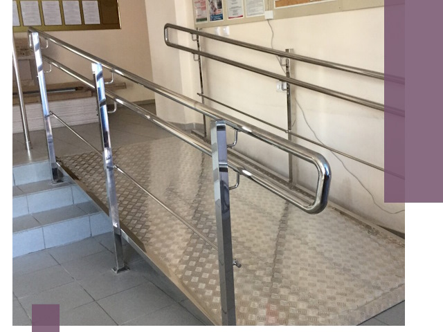 Перила для инвалидов в Гудермесе — надежные поручни и ограждения