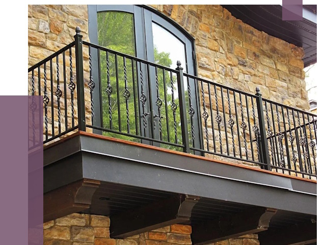 Балконные ограждения в Гудермесе от 8044 руб. — купить | ПРОЛЁТ-Гдр