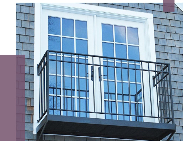 Французские балконы в Гудермесе от 7429 руб. за м2 