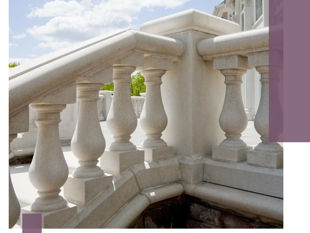 Балюстрады из металла и камня под ключ в Гудермесе