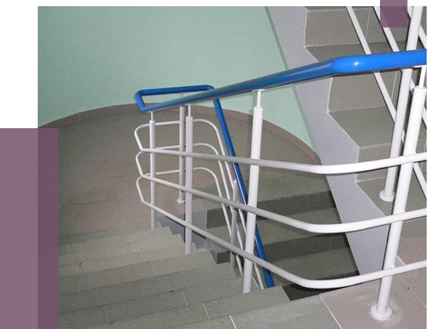 Перила в подъезде в Гудермесе — установка и замена от 7429 руб. | ПРОЛЁТ-Гдр