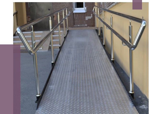 Пандусы в Гудермесе от 12296 руб. — установка для инвалидов | ПРОЛЁТ-Гдр