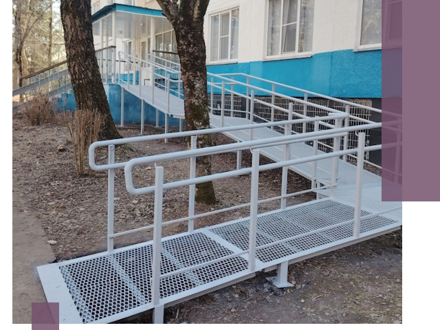 Пандусы под ключ в Гудермесе: изготовление, монтаж и демонтаж