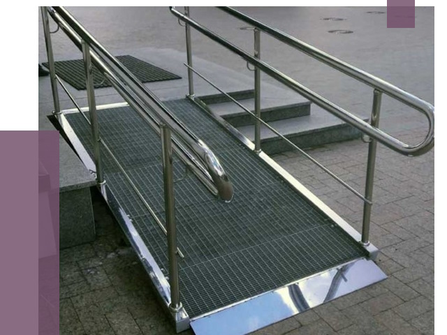 Монтаж пандусов для инвалидов в Гудермесе от 8628 руб. под ключ | ПРОЛЁТ-Гдр