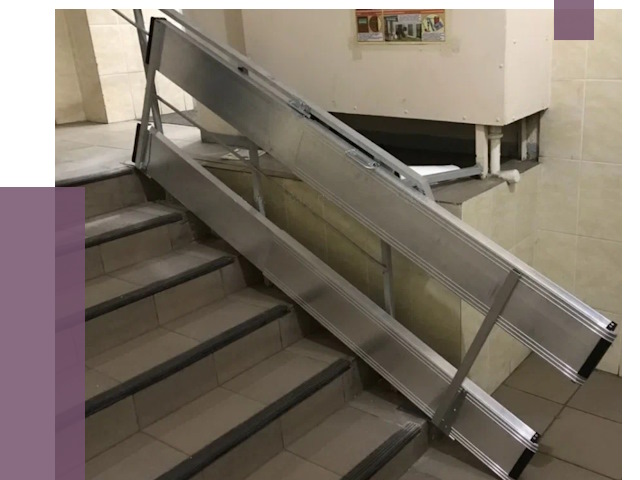 Откидные пандусы в Гудермесе от 6661 руб. — купить | ПРОЛЁТ-Гдр