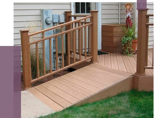 Пандус на крыльцо в Гудермесе под ключ от 7788 руб.