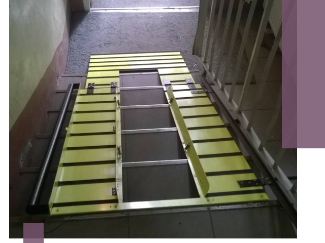 Профессиональный монтаж пандуса в подъезд в Гудермесе