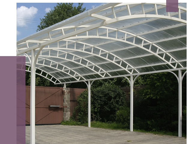 Изготовление навесов в Гудермесе от 14858 руб. за м² — ПРОЛЁТ-Гдр