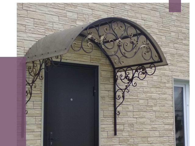 Ремонт козырьков в Гудермесе от 7429 руб. | ПРОЛЁТ-Гдр