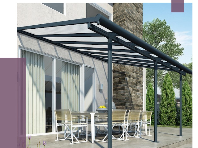 Навесы пристенные в Гудермесе от 9120 руб. — монтаж и установка | ПРОЛЁТ-Гдр