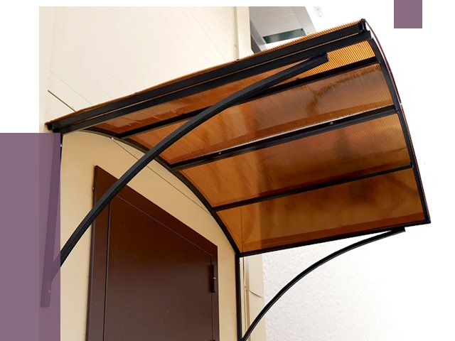 Недорогие козырьки в Гудермесе от 7603 руб.  | ПРОЛЁТ-Гдр