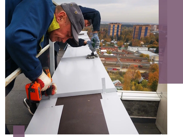 Монтаж парапетов в Гудермесе — установка прочных металлических ограждений