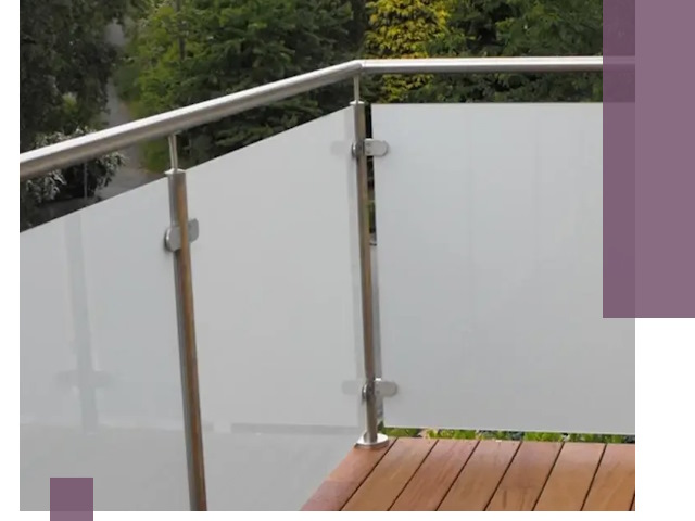 Алюминиевые парапеты для балконов и террас в Гудермесе