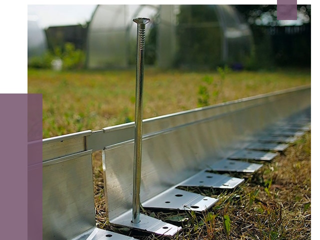 Металлические бордюры для газона в Гудермесе от 4304 руб. | ПРОЛЁТ-Гдр