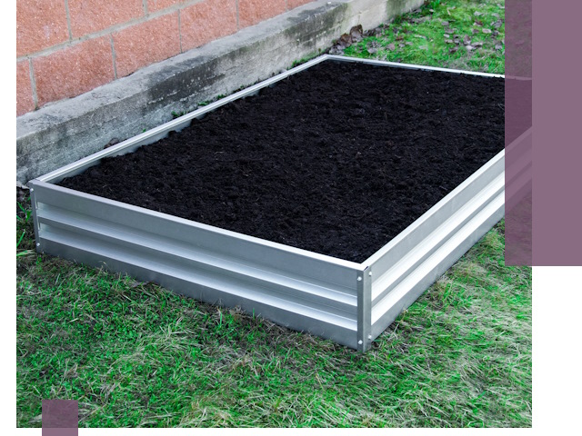 Металлические бордюры для грядок в Гудермесе: прочность и аккуратность