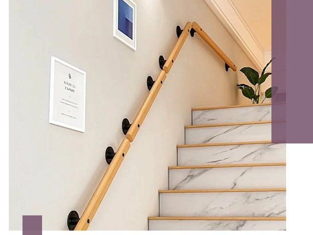 Поручни металлические и деревянные под ключ в Гудермесе