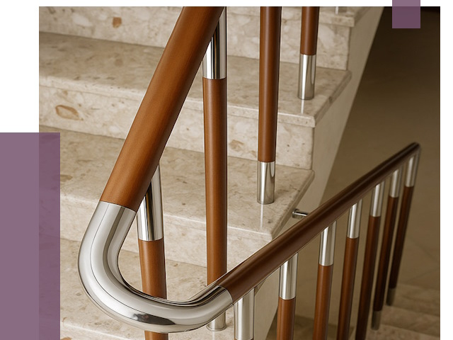 Монтаж поручней в Гудермесе от 9735 руб. монтаж под ключ | ПРОЛЁТ-Гдр