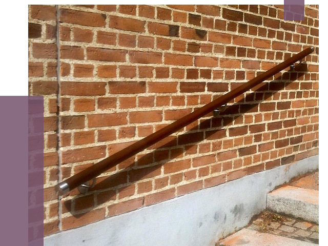 Изготовление пристенных поручней в Гудермесе от 4457 руб. — ПРОЛЁТ-Гдр