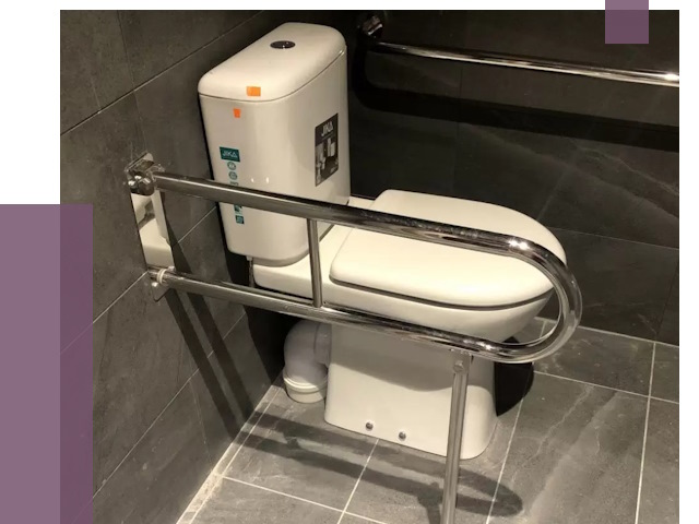 Поручни для санузлов в Гудермесе от 4304 руб. | ПРОЛЁТ-Гдр