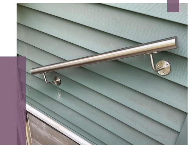 Поручни из нержавеющей стали в Гудермесе от 7685 руб.  | ПРОЛЁТ-Гдр